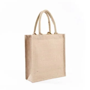 Sac en toile de jute personnalisable