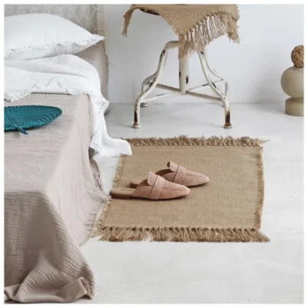 Petit tapis jute rectangulaire