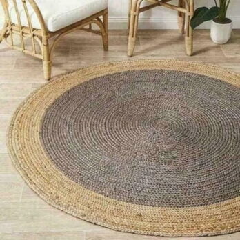 Tapis jute pour salle à manger