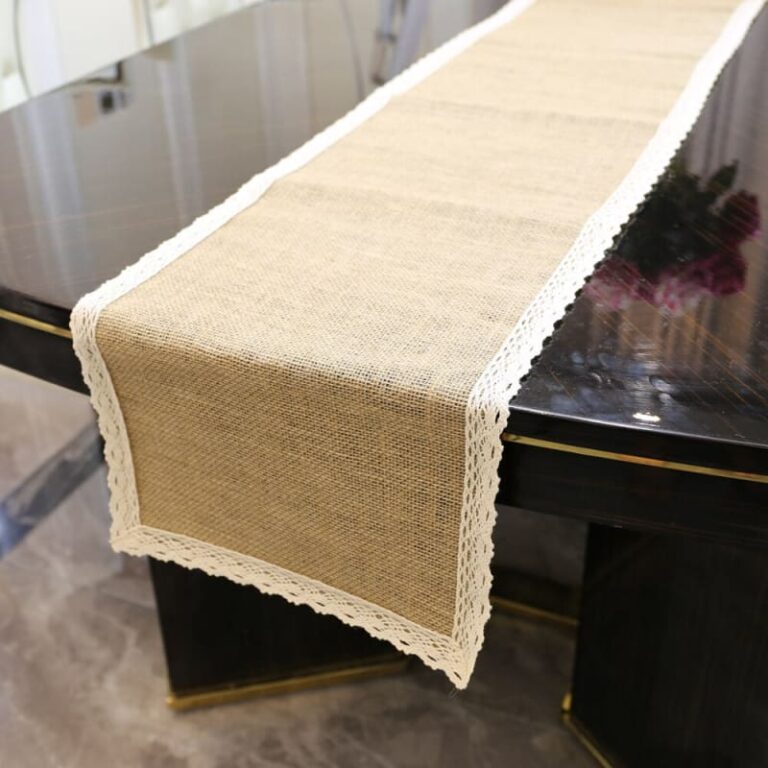 Chemin De Table Toile De Jute Action