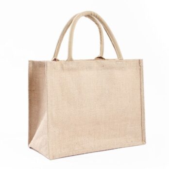 Sac toile de jute fait main