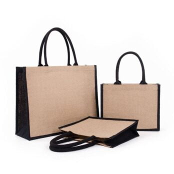 Sac toile de jute femme