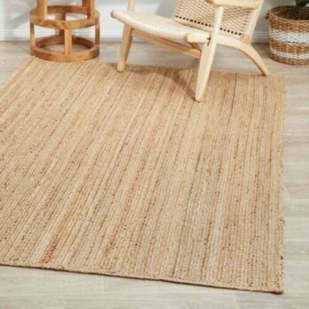 Tapis en toile de jute rectangulaire 80x240cm