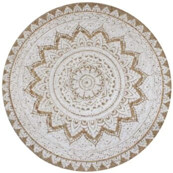 Tapis rond jute pour filles