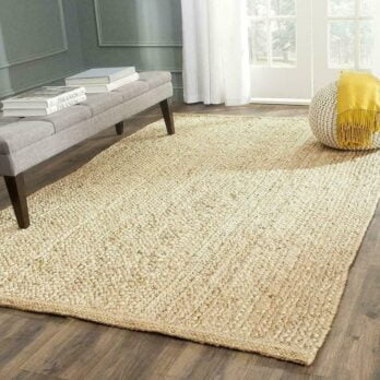 Tapis salon jute rectangulaire