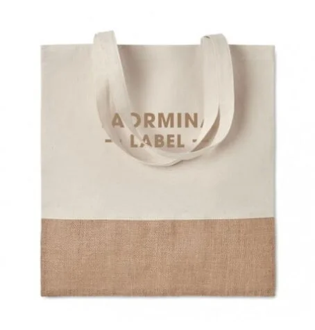 sac shopping en coton serge